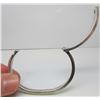 Image 3 : Sterling Silver & Stone Mosaic Bangle Bracelet