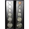 Image 1 : 1963 & 1964 Canadian Silver Coin Set Both in Hard Plastic Cases