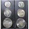 Image 2 : 1963 & 1964 Canadian Silver Coin Set Both in Hard Plastic Cases
