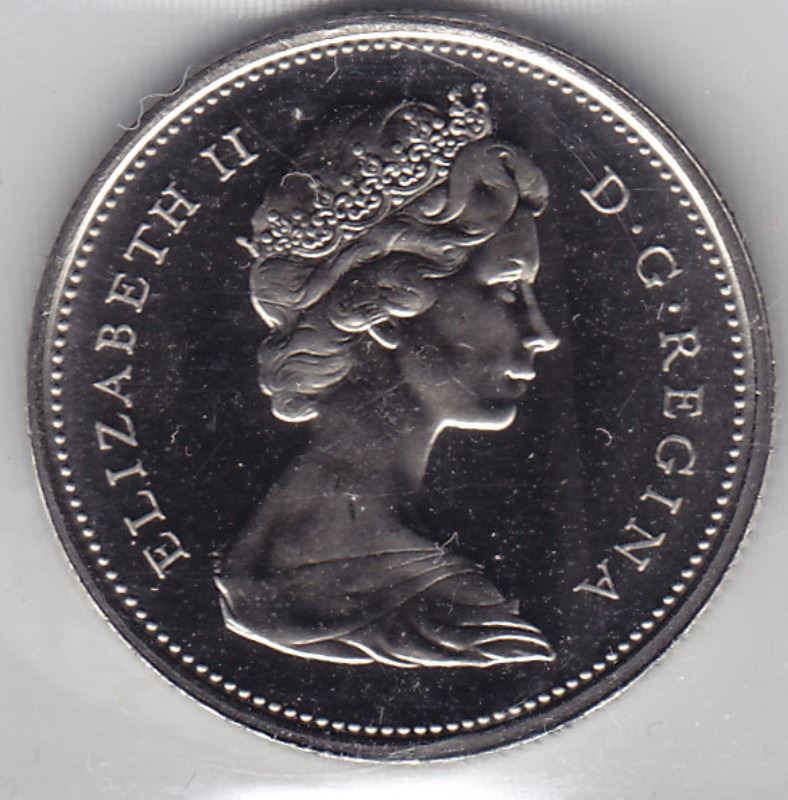 1968 & 1969 Canadian ICCS Graded 25Cent Quarter Coins Both PL66