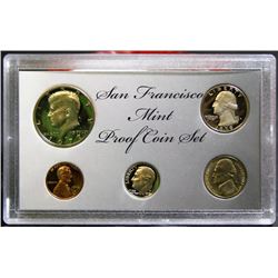 San Francisco Mint 5 Proof Coin Set