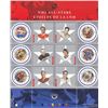 Image 2 : 2001 NHL All-Stars 6 Stamp Collectors Set By Canada Post