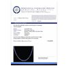 Image 3 : `14k Gold 29ct Sapphire 1.10ct Diamond Necklace