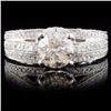 Image 1 : 18K White Gold 2.65ctw Diamond Ring