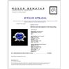 Image 4 : 18K White Gold 4.08ct Sapphire & 1.39ct Diamond Ri