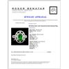 Image 4 : 18K White Gold 1.19ct Tsavorite & 0.62ct Diamond R