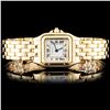 Image 1 : 18K YG Cartier Panthere Ladies Watch