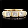 Image 1 : 14K Gold 0.66ctw. Diamond Ring
