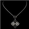 Image 2 : 14K Gold 0.70ctw Fancy Color Diamond Pendant