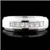 Image 2 : 14K Gold 0.59ctw Diamond Ring