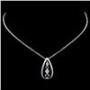 Image 2 : 14K Gold 0.31ctw Fancy Diamond Pendant