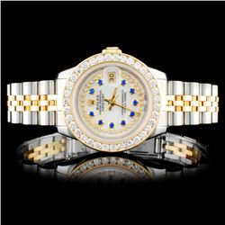 Rolex DateJust 1.50ctw Diamond Ladies Watch