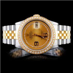 Rolex DateJust 1.00ct Diamond Men's Watch