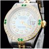 Image 2 : Rolex YG/SS DateJust 1.00ct Diamond Ladies Watch