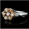 Image 2 : 14K Gold 1.06ctw Diamond Ring