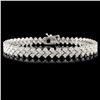 Image 1 : 18K Gold 6.00ctw Diamond Bracelet