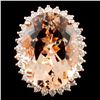Image 1 : 14K Gold 17.86ct Morganite & 0.94ctw Diamond Ring
