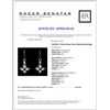 Image 3 : 14K WG 1.13ctw Fancy Color Diamond Earrings