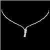Image 2 : 14K Gold 1.00ctw Diamond Necklace