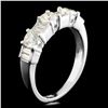 Image 1 : 18K Gold 0.95ctw Diamond Ring