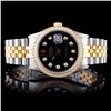 Image 1 : Rolex YG/SS DateJust 1.50CT Diamond Wristwatch