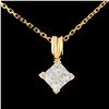 Image 1 : 18K Gold 0.50ctw Diamond Pendant