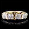 Image 1 : 18K Yellow Gold 0.57ct Diamond Ring