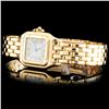Image 2 : 18K YG Cartier Panthere Ladies Watch