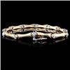 Image 2 : 14K Gold 0.25ctw Diamond Bracelet