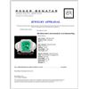Image 4 : 18K White Gold 2.13ct Emerald & 1.11ct Diamond Rin