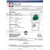 Image 4 : 18K Gold 2.32ct Emerald & 0.56ctw Diamond Ring