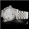 Image 2 : Rolex SS DateJust 1.50ct Diamond Men's Wristwatch