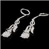 Image 2 : 14K Gold 1.67ctw Diamond Earrings