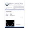 Image 5 : ^18k White Gold 9.00ct Diamond Necklace