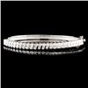 Image 1 : 14K Gold 1.20ctw Diamond Bracelet