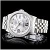 Image 3 : Rolex SS DateJust 1.50ctw Diamond Ladies Wristwatc