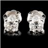 Image 1 : 14K Gold 0.66ctw Diamond Earrings