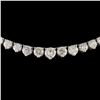 Image 2 : 14K Gold 8.60ctw Diamond Necklace