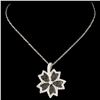 Image 2 : 14K Gold 1.01ctw Fancy Color Diamond Pendant