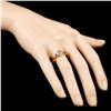 Image 3 : 14K Gold 1.10ctw Fancy Color Diamond Earrings