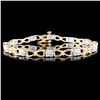 Image 1 : 14K Gold 1.00ctw Diamond Bracelet