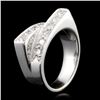 Image 1 : 14K Gold 0.88ctw Diamond Ring