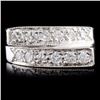 Image 2 : 14K Gold 0.88ctw Diamond Ring