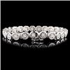 Image 2 : 14K Gold 0.56ctw Diamond Bracelet
