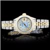 Image 1 : Rolex YG/SS DateJust 1.00ct Diamond Ladies Watch