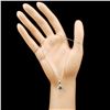 Image 3 : 14K Gold 0.63ctw Fancy Color Diamond Pendant