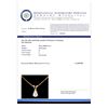 Image 3 : 14K Gold 0.42ctw Diamond Pendant