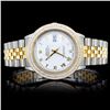 Image 1 : Rolex YG/SS DateJust Men's Diamond Wristwatch