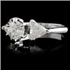Image 2 : 18K White Gold 1.67ctw Diamond Ring