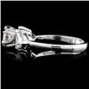 Image 3 : 18K White Gold 1.67ctw Diamond Ring